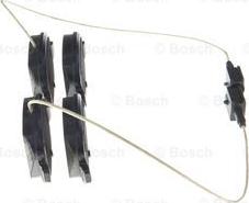 BOSCH 0 986 494 779 - Brake Pad Set, disc brake autospares.lv