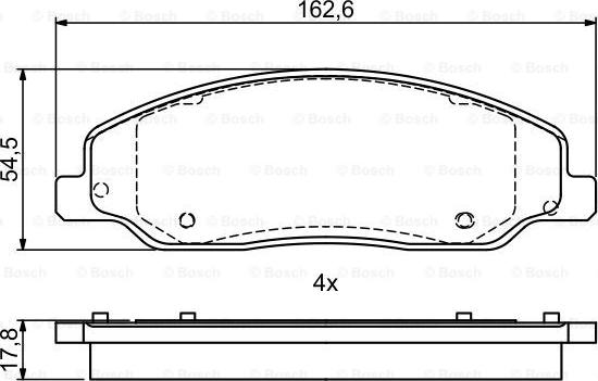 Maxgear 19-3152 - Brake Pad Set, disc brake autospares.lv