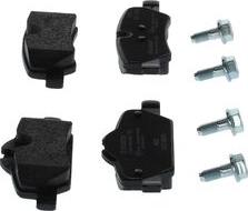 BOSCH 0 986 495 400 - Brake Pad Set, disc brake autospares.lv