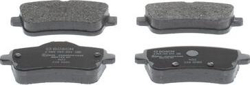 BOSCH 0 986 495 403 - Brake Pad Set, disc brake autospares.lv