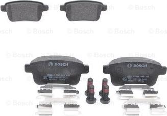 BOSCH 0 986 495 418 - Brake Pad Set, disc brake autospares.lv