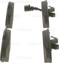 BOSCH 0 986 495 412 - Brake Pad Set, disc brake autospares.lv