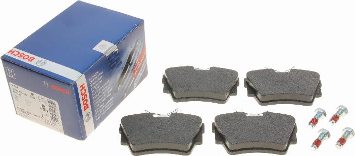 BOSCH 0 986 495 487 - Brake Pad Set, disc brake autospares.lv