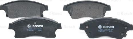 BOSCH 0 986 495 423 - Brake Pad Set, disc brake autospares.lv