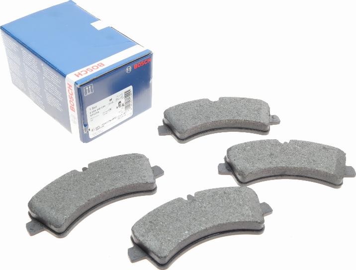 BOSCH 0 986 495 099 - Brake Pad Set, disc brake autospares.lv