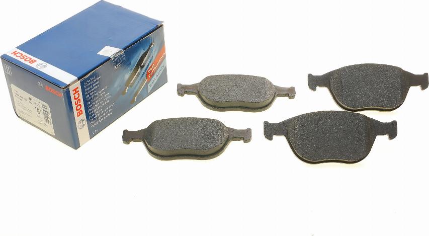 BOSCH 0 986 495 066 - Brake Pad Set, disc brake autospares.lv