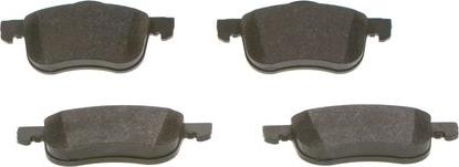 BOSCH 0 986 495 061 - Brake Pad Set, disc brake autospares.lv