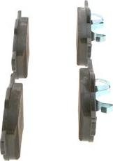 BOSCH 0 986 495 061 - Brake Pad Set, disc brake autospares.lv