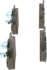 BOSCH 0 986 495 061 - Brake Pad Set, disc brake autospares.lv