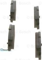 BOSCH 0 986 495 089 - Brake Pad Set, disc brake autospares.lv