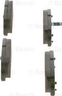 BOSCH 0 986 495 089 - Brake Pad Set, disc brake autospares.lv