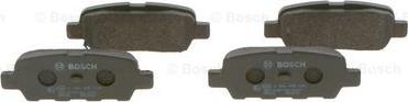 BOSCH 0 986 495 089 - Brake Pad Set, disc brake autospares.lv