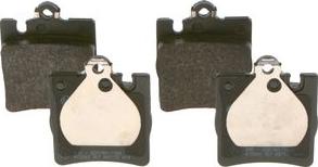 BOSCH 0 986 495 081 - Brake Pad Set, disc brake autospares.lv