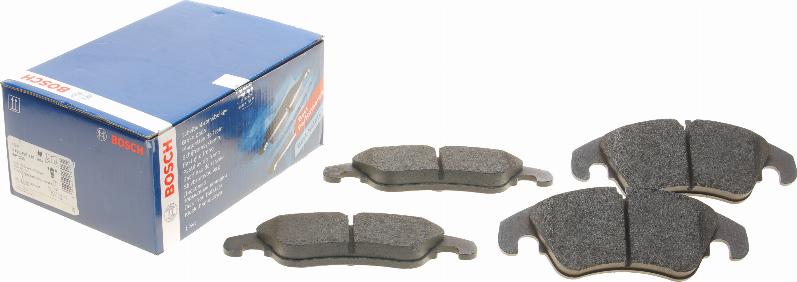 BOSCH 0 986 495 110 - Brake Pad Set, disc brake autospares.lv