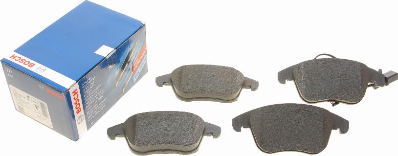 BOSCH 0 986 495 129 - Brake Pad Set, disc brake autospares.lv