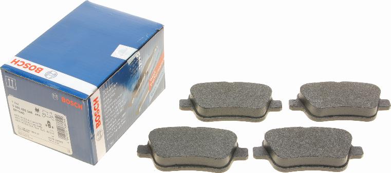 BOSCH 0 986 495 348 - Brake Pad Set, disc brake autospares.lv