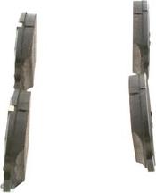 BOSCH 0 986 495 343 - Brake Pad Set, disc brake autospares.lv