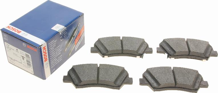 BOSCH 0 986 495 343 - Brake Pad Set, disc brake autospares.lv