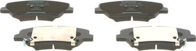 BOSCH 0 986 495 343 - Brake Pad Set, disc brake autospares.lv