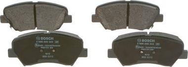 BOSCH 0 986 495 343 - Brake Pad Set, disc brake autospares.lv