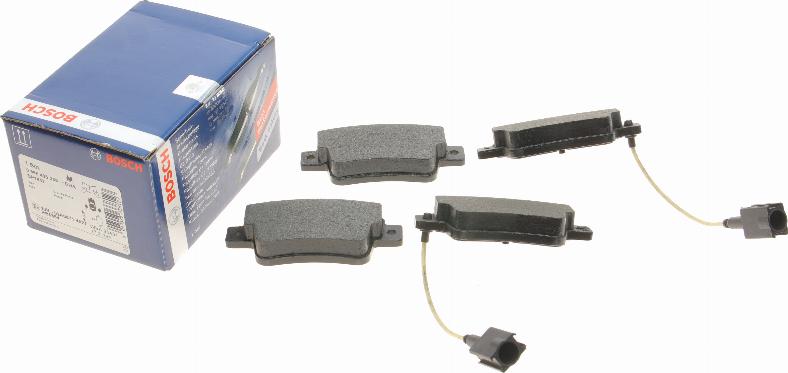 BOSCH 0 986 495 355 - Brake Pad Set, disc brake autospares.lv