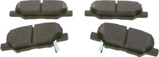 BOSCH 0 986 495 358 - Brake Pad Set, disc brake autospares.lv