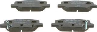 BOSCH 0 986 495 358 - Brake Pad Set, disc brake autospares.lv