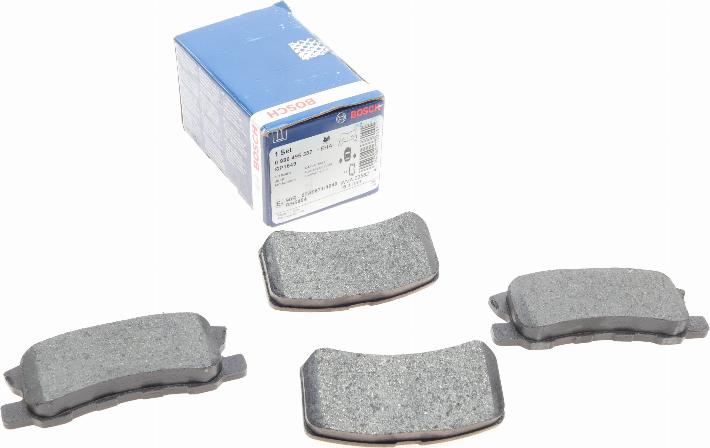 BOSCH 0 986 495 357 - Brake Pad Set, disc brake autospares.lv