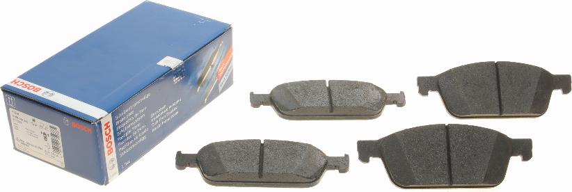 BOSCH 0 986 495 388 - Brake Pad Set, disc brake autospares.lv