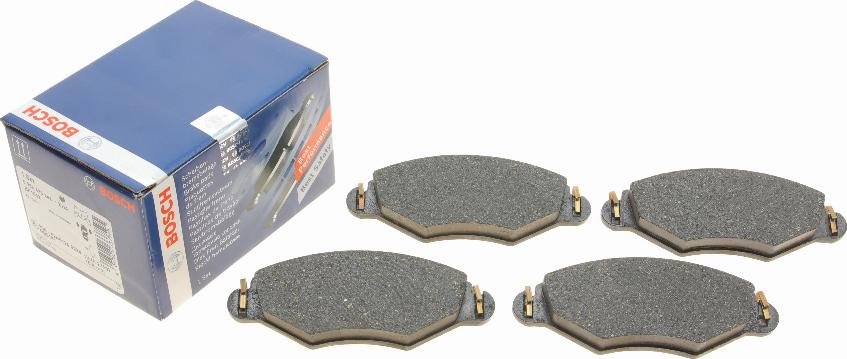 BOSCH 0 986 495 244 - Brake Pad Set, disc brake autospares.lv