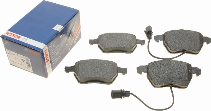 BOSCH 0 986 495 241 - Brake Pad Set, disc brake autospares.lv