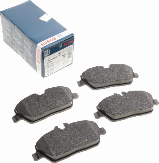 BOSCH 0 986 495 251 - Brake Pad Set, disc brake autospares.lv