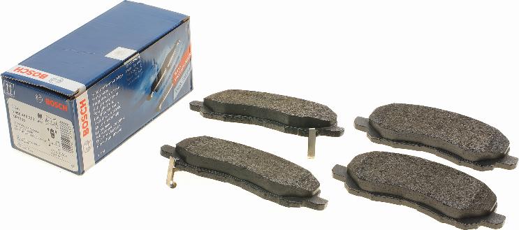 BOSCH 0 986 495 253 - Brake Pad Set, disc brake autospares.lv