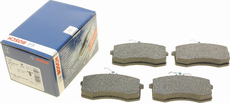 BOSCH 0 986 495 214 - Brake Pad Set, disc brake autospares.lv