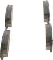 BOSCH 0 986 495 281 - Brake Pad Set, disc brake autospares.lv