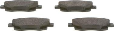 BOSCH 0 986 495 281 - Brake Pad Set, disc brake autospares.lv