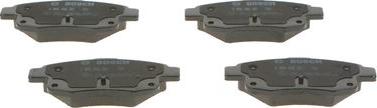 BOSCH 0 986 495 281 - Brake Pad Set, disc brake autospares.lv