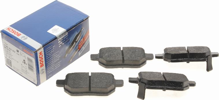 BOSCH 0 986 495 282 - Brake Pad Set, disc brake autospares.lv