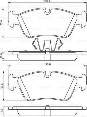 Valeo 670700 - Brake Pad Set, disc brake autospares.lv