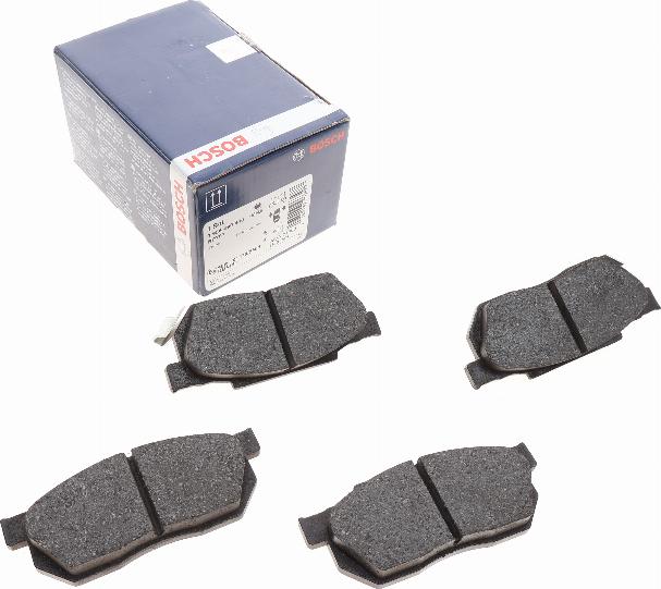 BOSCH 0 986 490 440 - Brake Pad Set, disc brake autospares.lv