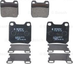 BOSCH 0 986 490 500 - Brake Pad Set, disc brake autospares.lv