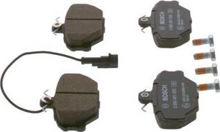 BOSCH 0 986 491 050 - Brake Pad Set, disc brake autospares.lv