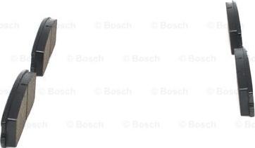 BOSCH 0 986 491 260 - Brake Pad Set, disc brake autospares.lv