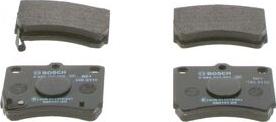 BOSCH 0 986 493 550 - Brake Pad Set, disc brake autospares.lv