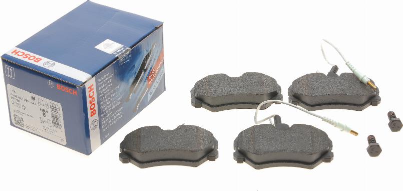 BOSCH 0 986 492 090 - Brake Pad Set, disc brake autospares.lv