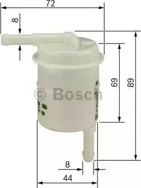 BOSCH 0 986 450 016 - Fuel filter autospares.lv