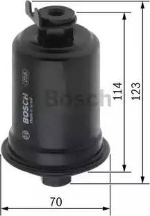BOSCH 0 986 450 123 - Fuel filter autospares.lv