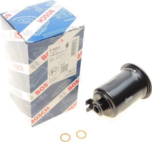 BOSCH 0 986 450 221 - Fuel filter autospares.lv