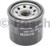 BOSCH 0 986 452 061 - Oil Filter autospares.lv