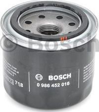 BOSCH 0 986 452 016 - Oil Filter autospares.lv